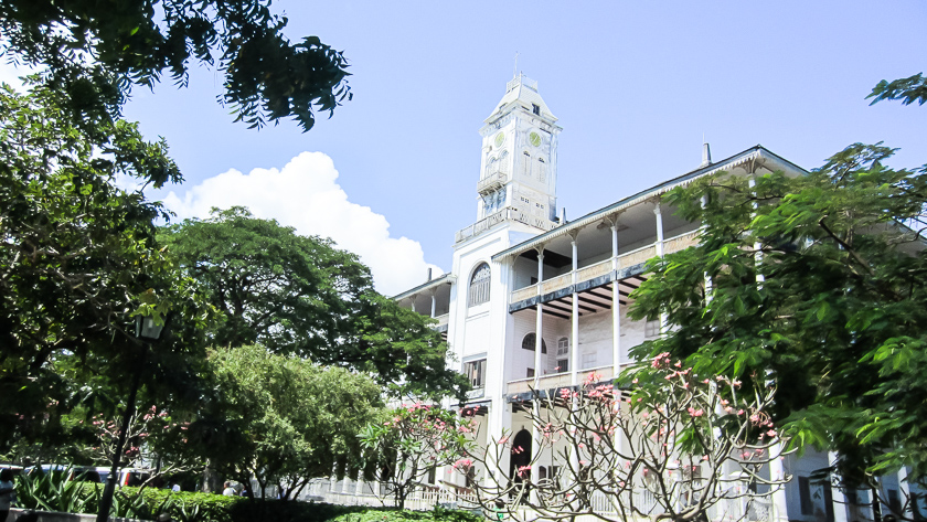 Byggnader i Stone Town, Zanzibar