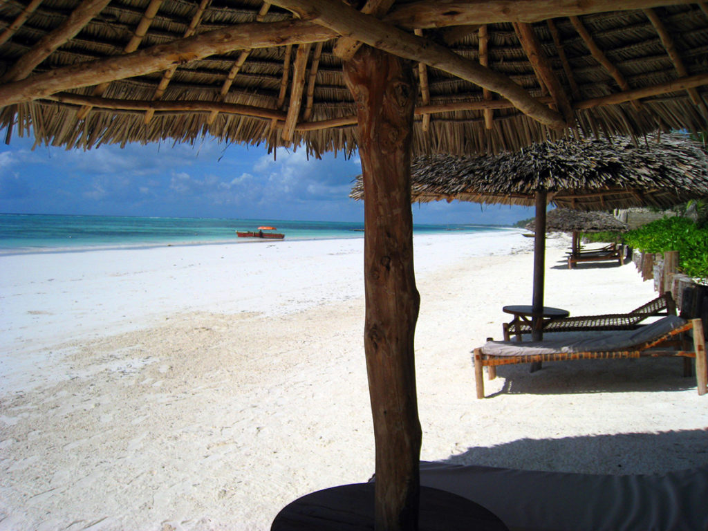stränder på Zanzibar