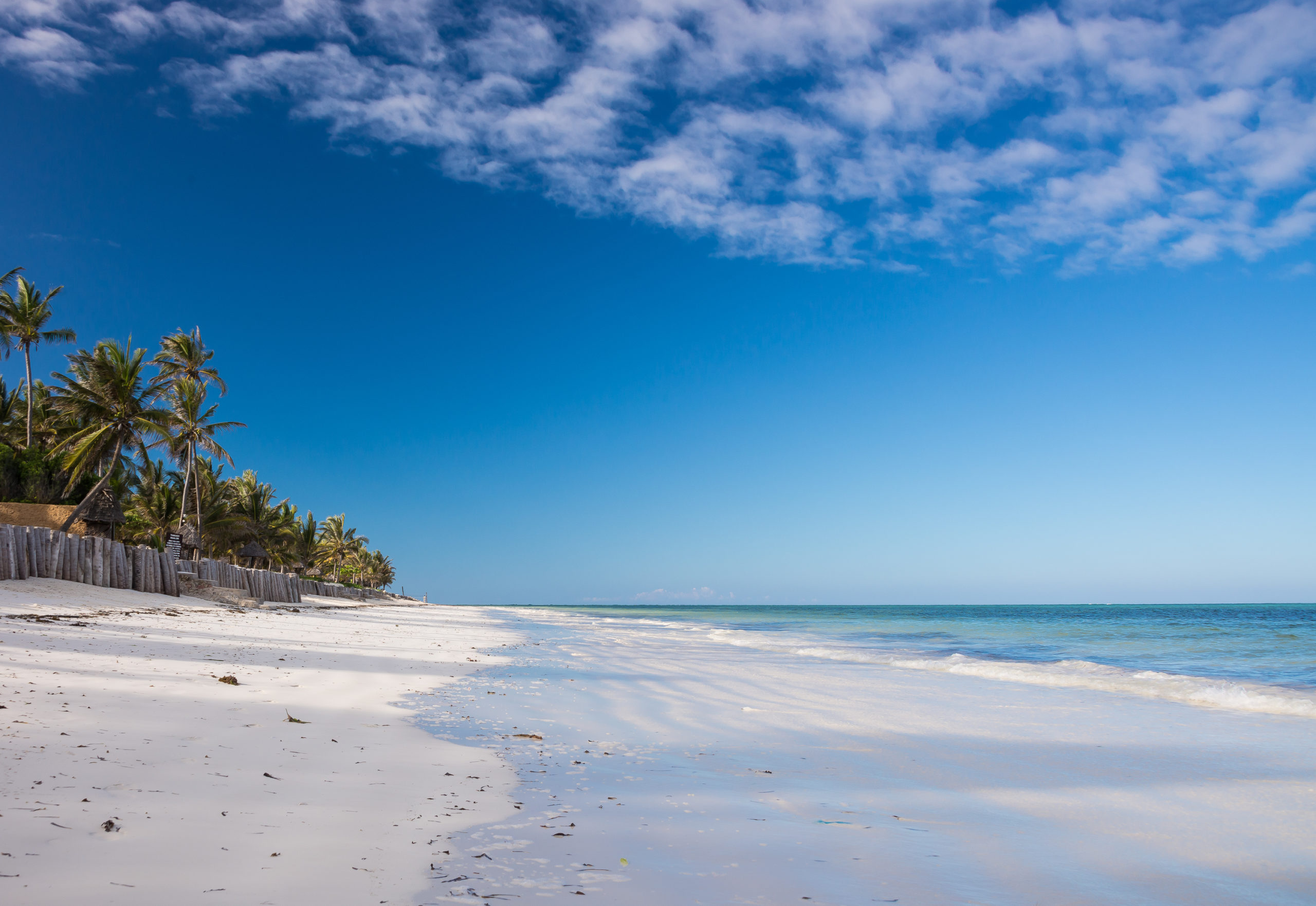 Sanslösa stränder på Zanzibar